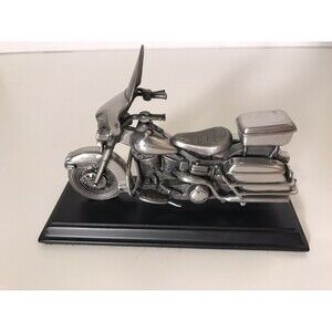 Franklin Mint 5" Harley-Davidson 1976 ELECTRA GLIDE Miniature Pewter Sculpture